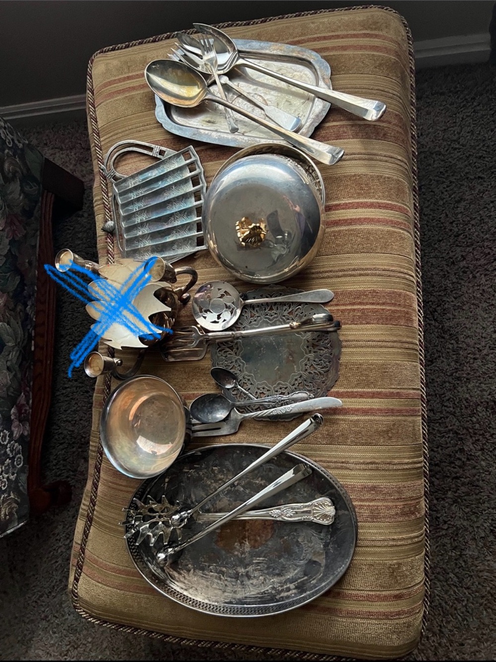 Silver plated items